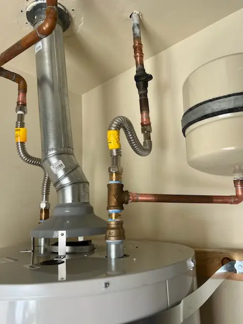Water heater installation and plumbing repair in Candler Heights