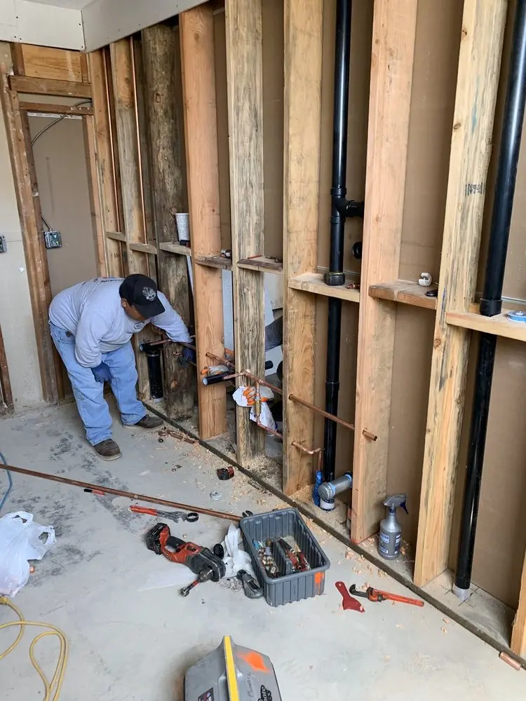 Commercial rough-in plumbing for Commercial Plumbing in Candler Heights